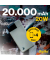 Powerbank POWERBIRD B20 AQPBPBIB5MGR048, gr&uuml;n, 20000 mAh