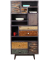 Regalschrank TOBOL, 304070 braun 80,0 x 40,0 x 183,0 cm