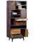 Regalschrank TOBOL, 304070 braun 80,0 x 40,0 x 183,0 cm