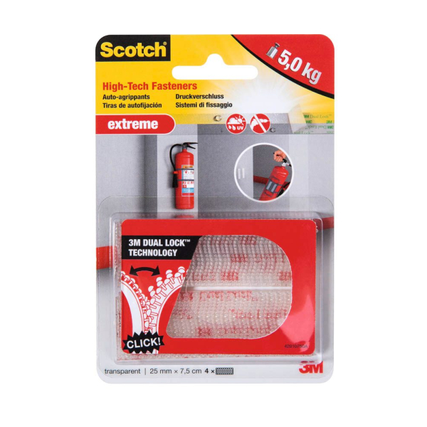 5902658108570 - Klettstreifen Extreme Fastener weiß 5902658108570 4 Stück 5902658108570 - Klettstreifen Extreme Fastener weiß 5902658108570 4 Stück