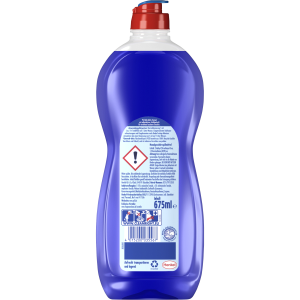 4015200035567 - Geschirrspülmittel P675O Original 675ml Flasche 4015200035567 675 Milliliter
