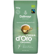 Crema d Oro Organic Kaffeebohnen harmonisch & aromatisch