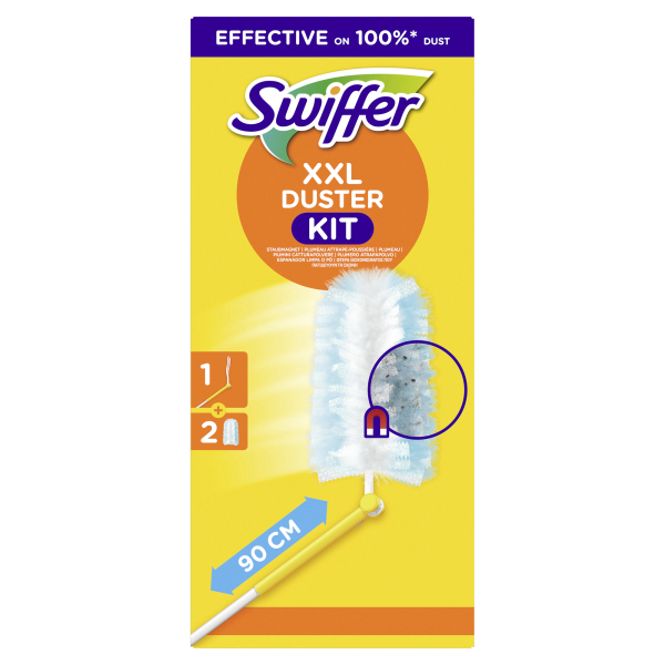 8700216711142 - Staubmagnet-Set Swiffer® XXL Teleskopstab ausziehbarer Grifff 2 Staubtücher