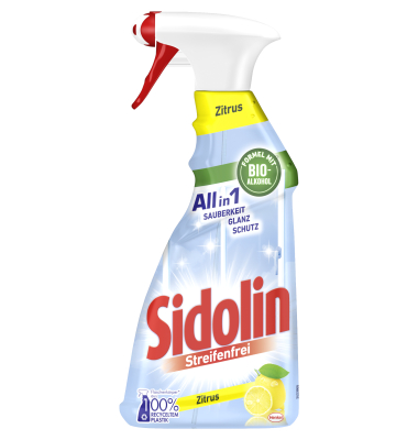 Glasreiniger F50Z All in 1, Zitrus, 500ml, Sprayflasche