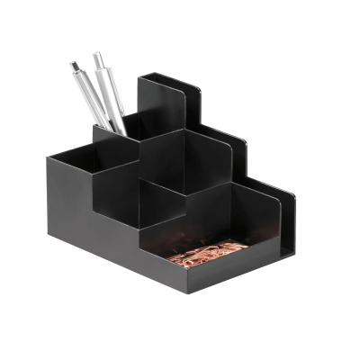 Tischorganizer OPTIMO 1701588058 6teilig schwarz