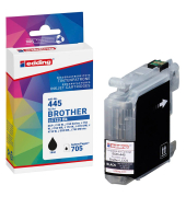 EDD-445  schwarz Druckerpatrone kompatibel zu brother LC-123BK
