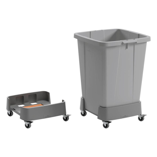 4005546742199 - Rolle für Mülleimer DURABIN 90L rPP 4005546742199 Durable