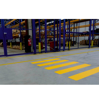 Bodenmarkierungsband Zebrastreifen 20005 gelb 200,0 x 1200,0 mm