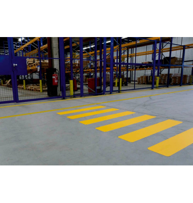 Bodenmarkierungsband Zebrastreifen 20005 gelb 200,0 x 1200,0 mm