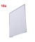 10 DURABLE Gangschilder Kunststoff transparent 149,0 x 149,0 mm