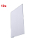10 DURABLE Gangschilder A5 hoch Kunststoff transparent 148,0 x 210,0 mm