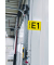 10 DURABLE Gangschilder A4 quer Kunststoff transparent 297,0 x 210,0 mm