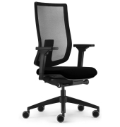 Bürostuhl se:do pro light 2, AP-896001 Stoff schwarz, Gestell schwarz