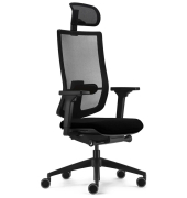 Bürostuhl se:do pro light 2, AP-896002 Stoff schwarz, Gestell schwarz