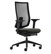 Bürostuhl se:do pro light 2, AP-896003 Stoff anthrazit, Gestell schwarz