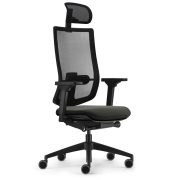 Bürostuhl se:do pro light 2, AP-896004 Stoff anthrazit, Gestell schwarz