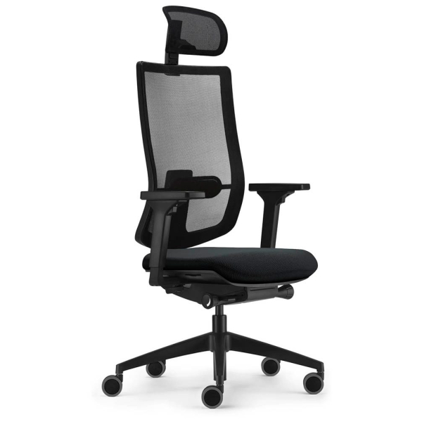 4049694007618 - Bürostuhl sedo pro light 2 dunkelblau schwarz   schwarz mit Armlehnen bis 130kg 4049694007618 Sedus