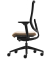B&uuml;rostuhl se:do pro light 2, creme/schwarz / schwarz, mit Armlehnen, bis 130kg, ohne Kopfst&uuml;tze