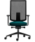 B&uuml;rostuhl se:do pro light 2, petrol/schwarz / schwarz, mit Armlehnen, bis 130kg, ohne Kopfst&uuml;tze