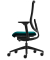 Bürostuhl se:do pro light 2, AP-896009 Stoff blau, Gestell schwarz