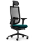 Bürostuhl se:do pro light 2, AP-896010 Stoff blau, Gestell schwarz