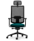 Bürostuhl se:do pro light 2, AP-896010 Stoff blau, Gestell schwarz