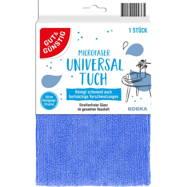 4311501094365 - Universaltuch Mikrofasertuch Mikrofaser 4311501094365 Gut und Günstig