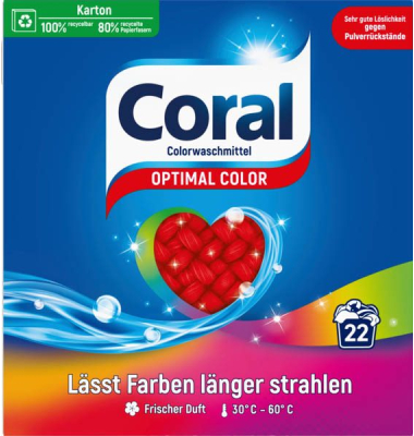 OPTIMAL COLOR Waschmittel 1,43 kg