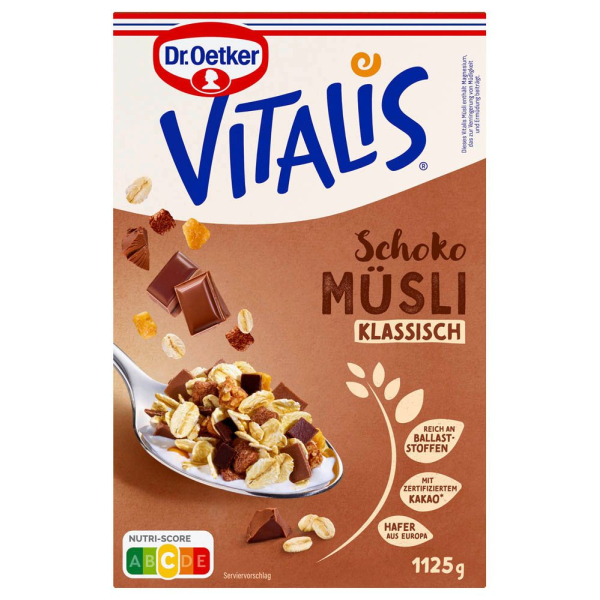 4000521042103 - Vitalis Schoko Müsli 11250 g 4000521042103 1125 Gramm 4000521042103 - Vitalis Schoko Müsli 11250 g 4000521042103 1125 Gramm