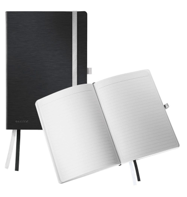 Notizbuch 44870094, Style, schwarz, A5, liniert, 100g