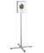 Infost&auml;nder INFO STAND OUTDOOR 502057, A4, 134,8cm hoch, silber