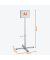 Infost&auml;nder INFO STAND OUTDOOR 502057, A4, 134,8cm hoch, silber