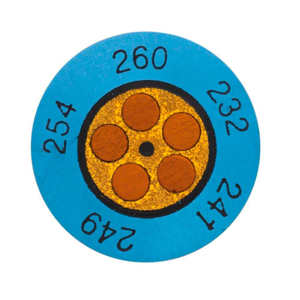 4029547006890 - testoterm Mini-Indikatoren Temperaturfühler blau 4029547006890 10 Stück 4029547006890 - testoterm Mini-Indikatoren Temperaturfühler blau 4029547006890 10 Stück