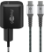 Ladekabel mit Adapter schwarz, Kabellänge: 1,0 m, 65 Watt