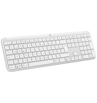 Signature Slim K950 Tastatur kabellos weiß