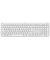 Signature Slim K950 Tastatur kabellos weiß