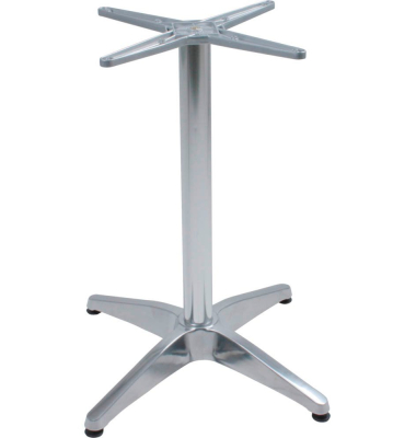 BRENTA Tischgestell für Bistrotisch silber 66,0 x 66,0 x 70,0 cm