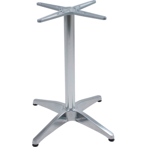4041908059161 - Schreibtischgestell Brenta 70cm (H) 66x66cm (BxT) Säulenfuß mit 4 Füßen silber 4041908059161 Garden Pleasure 4041908059161 - Schreibtischgestell Brenta 70cm (H) 66x66cm (BxT) Säulenfuß mit 4 Füßen silber 4041908059161 Garden Pleasure
