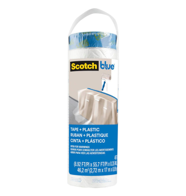 Blue™ Abdeckpapier Nachfüllrolle transparent 270,0 cm x 17,0 m 1 Rolle