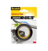 universal Electrical Tape Isolierband schwarz 15,0 mm x 10,0 m 1 Rolle