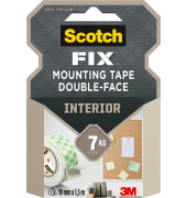 Klebeband FIX 7100263303, wei&szlig;