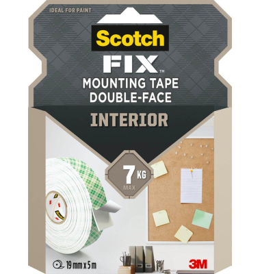 FIX™ doppelseitiges Klebeband 19,0 mm x 5,0 m, 1 Rolle