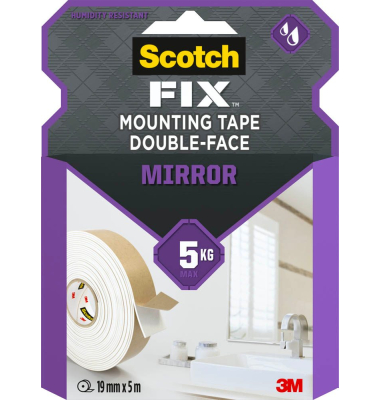 FIX™ doppelseitiges Klebeband 19,0 mm x 5,0 m, 1 Rolle