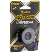 Extremium™ Universal Gewebeband schwarz 19,0 mm x 3,0 m 1 Rolle