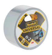 Universal Gewebeband silber 48,0 mm x 25,0 m 1 Rolle