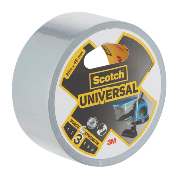 4054596696860 - Universal Gewebeband silber 480 mm x 250 m 1 Rolle 4054596696860 Scotch