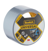 Universal Gewebeband silber 48,0 mm x 10,0 m 1 Rolle