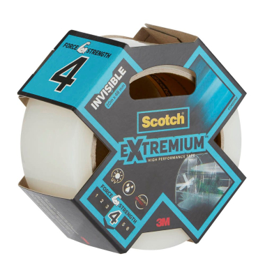 Extremium™ INVISIBLE Gewebeband transparent 48,0 mm x 25,0 m 1 Rolle