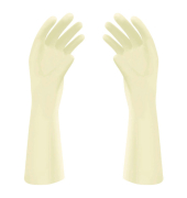 Einweghandschuhe, Latex, beige