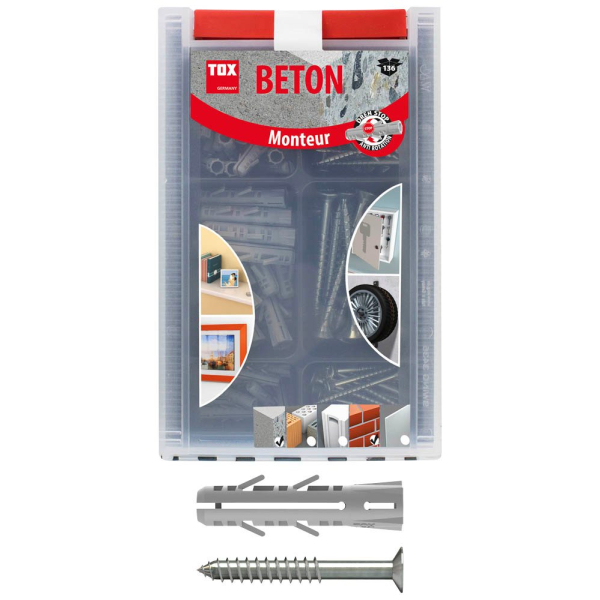 4049563001488 - Monteur Beton BARRCACUDA 094901041 Spreizdübel-Sortiment Ø 50 60 80 mm x 250 300 400 mm 4049563001488 TOX 4049563001488 - Monteur Beton BARRCACUDA 094901041 Spreizdübel-Sortiment Ø 50 60 80 mm x 250 300 400 mm 4049563001488 TOX